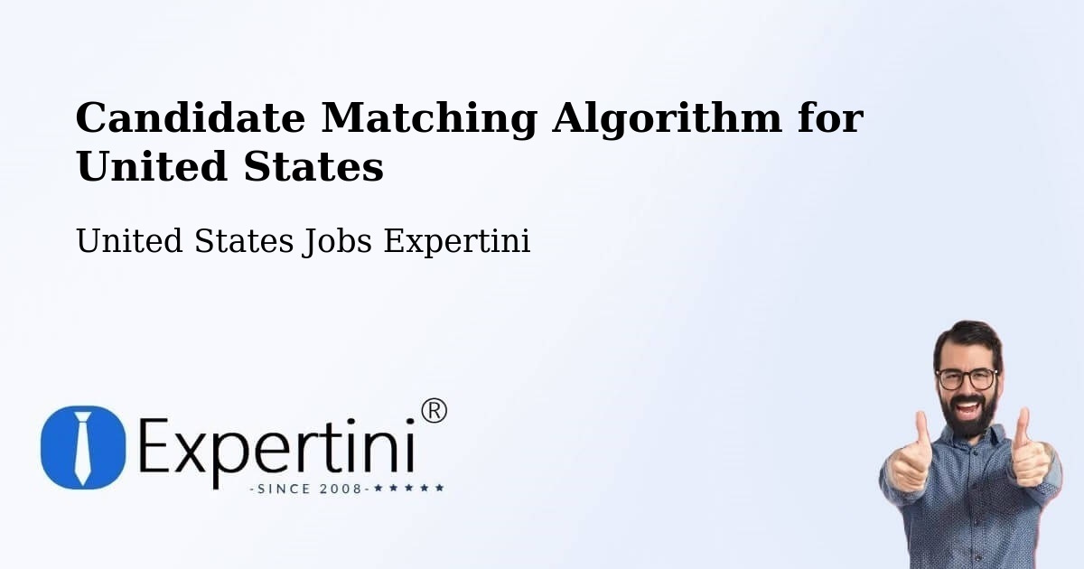 Candidate Matching Algorithm Overview – Morristown - United States Jobs Expertini